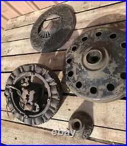 Antique Ornate Cast Iron Westinghouse Ceiling Fan Motor Parts Repair Restore