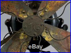 Antique Patd 1895 General Electric GE Alternating Current Electric Fan, NR