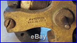 Antique Patent 1899 Electric Motor Bi Polar Cast Iron Base ODDO-Toy Fan Project