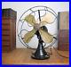 Antique-Peerless-Front-Oscillating-Electric-Motor-Fan-16-brass-blade-industrial-01-tvz