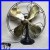 Antique-Peerless-Type-460826-Brass-Bladed-Oscillating-Vintage-Fan-Works-Scarce-01-dn