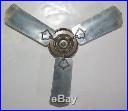 Antique Rare Veritys Electric Large Heavy Rangoon Ceiling Fan London Working
