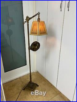 Antique Rembrandt Bridge lamp GE fan floor lamp Extremely Rare lighting