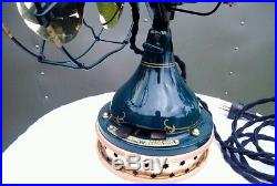 Antique Restored 9 Ge D. C. Oscillator Fan