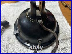 Antique Robbins Myers 12 Desk Fan BASE USA OE Cast Iron 1404 ALL SPEEDS TESTED