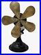 Antique-Robbins-Myers-Ohio-Electric-RARE-5-Blade-Desk-Fan-2610-Missing-Parts-01-tp