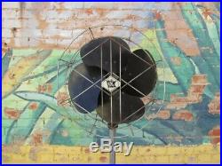 Antique Robbins & Myers Stand Fan 1937 Art Deco RARE