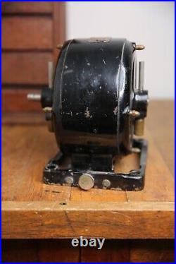 Antique Scott Alternating Electric Motor Fan Base tool pancake industrial RARE