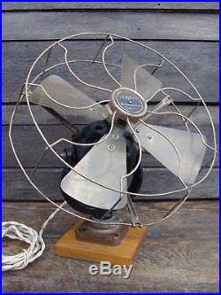 Antique VERITYS Ltd 10 Inch AC Electric Fan