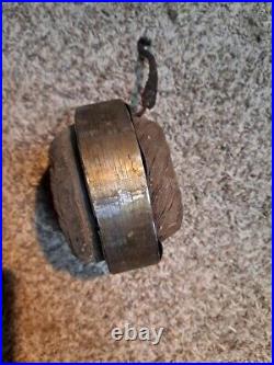 Antique VTG General Electric GE Brass Blade Fan Motor Stator