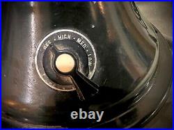 Antique Vintage DIEHL Oscillating Electric Metal Blade Fan
