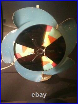 Antique Vintage Electric Fan 1950's Marelli for Martini rare! No restored