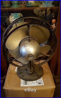 Antique / Vintage Electric Fan (Emerson Silver Swan)