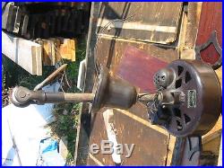 Antique Vintage Emerson 87641 AK Electric Ceiling Fan Roundnose Cast Iron AFCA