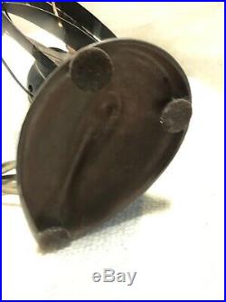 Antique Vintage Emerson Sea Gull 8 Tilt Adjust Fan