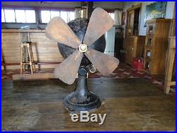 Antique Vintage German Mechanical Fan Spring Wound Fan not electric