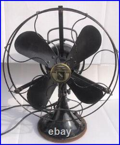 Antique Vintage Graybar Electric Fan Oscillating 3 Speeds 12 WORKS