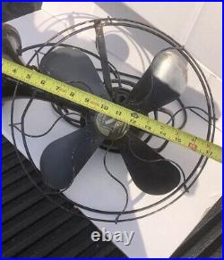 Antique Vintage Graybar Electric Fan Oscillating 3 Speeds 12 WORKS