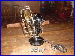 Antique Vintage Marelli Delio Electric Fan with axle shaft