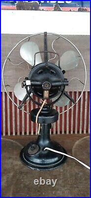Antique Vintage Marelli Electric Fan 16 inches with axle shaft