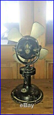 Antique Vintage Marelli Electric Fan Ball Motor w brushes