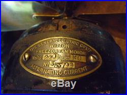 Antique Vintage Tigre Toilet Bowl /GEC Freezor Witton Electric Fan 16 in
