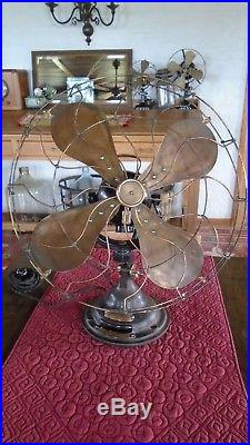 Antique Vintage Verity´s Orbit Electric Fan 110 v Revised made in England