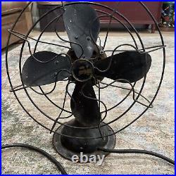 Antique Vintage W F 151 Electric Fan Working Collectable 15