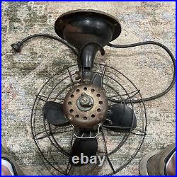 Antique Vintage W F 151 Electric Fan Working Collectable 15