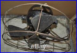 Antique/Vtg Early JANDUS R1333 R 1333 Wire Mount 12 Electric Table Fan J382