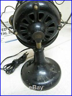 Antique WESTINGHOUSE Brass Fan Model 60677 Pat Dec 89-93
