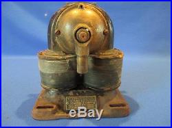 Antique Western Electric Bipolar Motor Cast Iron & Brass 1890's Fan