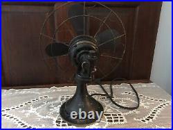Antique Westinghouse 10 Oscillating Fan Works Great