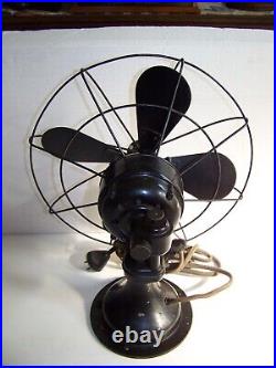 Antique Westinghouse 10 oscillating electric fan Unrestored Original 1930's