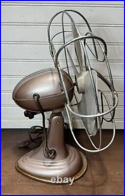 Antique Westinghouse 11 Inch METAL Desk Fan Oscillating