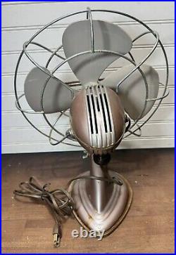 Antique Westinghouse 11 Inch METAL Desk Fan Oscillating