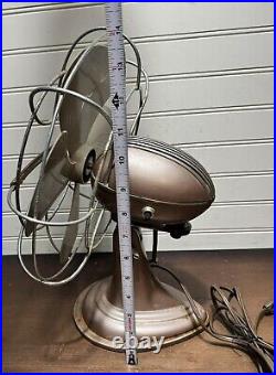 Antique Westinghouse 11 Inch METAL Desk Fan Oscillating