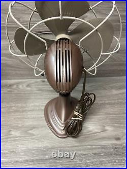 Antique Westinghouse 11 Inch METAL Desk Fan Part Y-35256 Oscillating WORKS GREAT