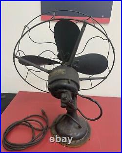 Antique Westinghouse 3 Speed Oscillating 4 Blade Fan Style 516873