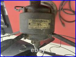 Antique Westinghouse 3 Speed Oscillating 4 Blade Fan Style 516873