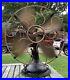 Antique-Westinghouse-Electric-Fan-Brass-Westy-4-Blades-Model-162628-Working-01-bpeu