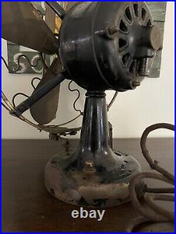 Antique Westinghouse Electric Fan Vane Oscillator 12 -Works
