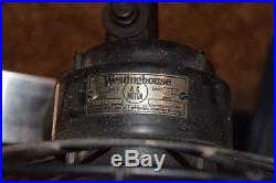 Antique Westinghouse Fan 516860A. Working Condition