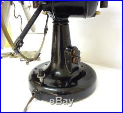 Antique Westinghouse Vane Oscillator Fan 12´´ Blade Original Condition & Working