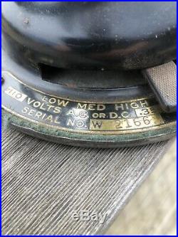 Antique brass blade fans Winchester Fan 10 Inch