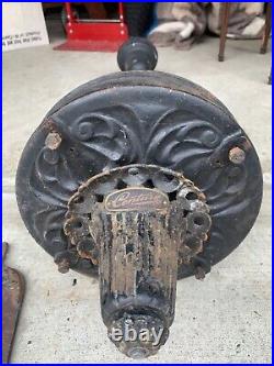 Antique century electric ceiling fan cast iron 1914 patent