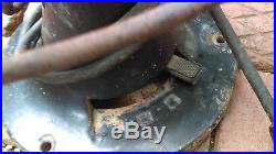 Antique metal Electric Fan Emerson Brass Blades Parker for restoration or parts