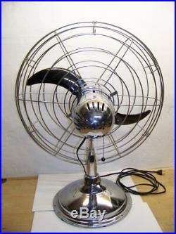 Antique vintage 50's Fresh'nd Aire 20 electric fan 2000 3 spd. Modern, industrial