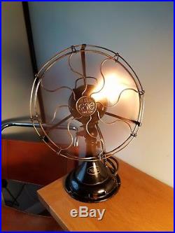 Antique vintage art deco GEC General Electric Company'Magnet' fan