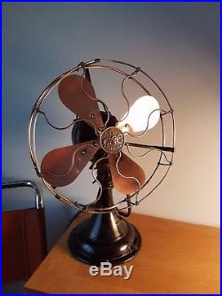 Antique vintage art deco GEC General Electric Company'Magnet' fan